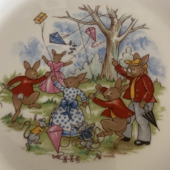 BUNNYKINS ROYAL DOULTON TWO PIECE SET Vintage - Picture 6 of 9